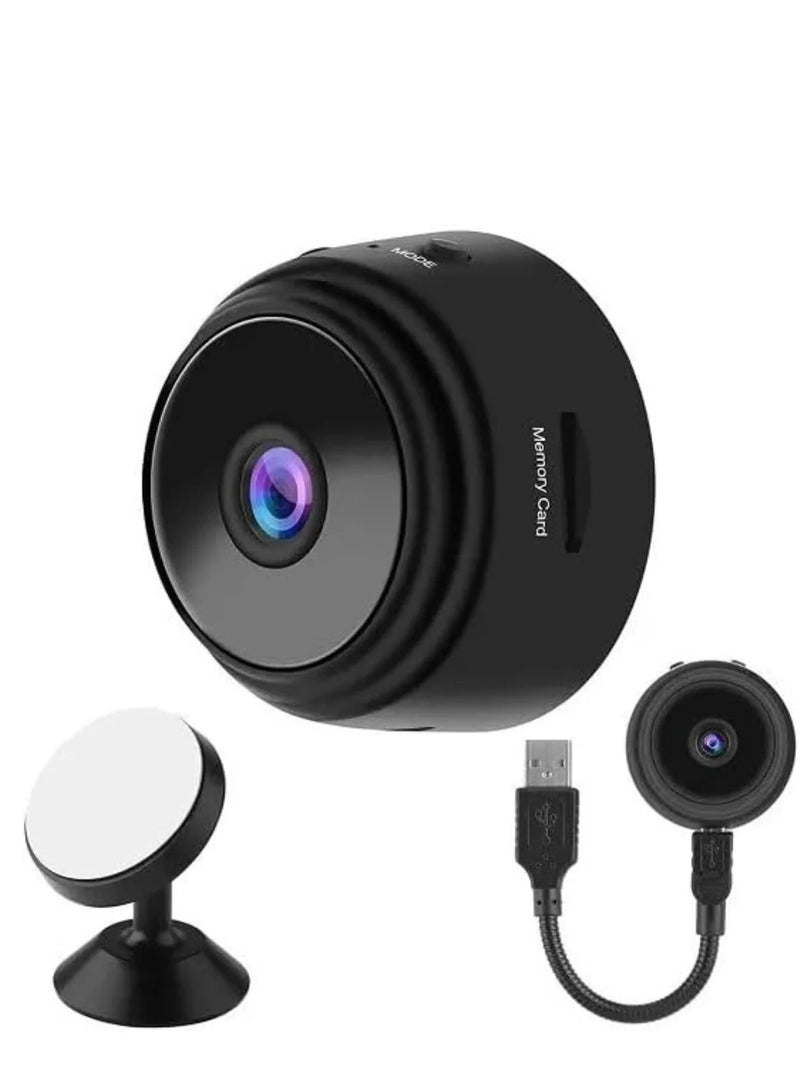 Kit 2 Mini Câmera A9 Sem fio 1080p Monitoramento Segurança campo de perto Visão Noturna