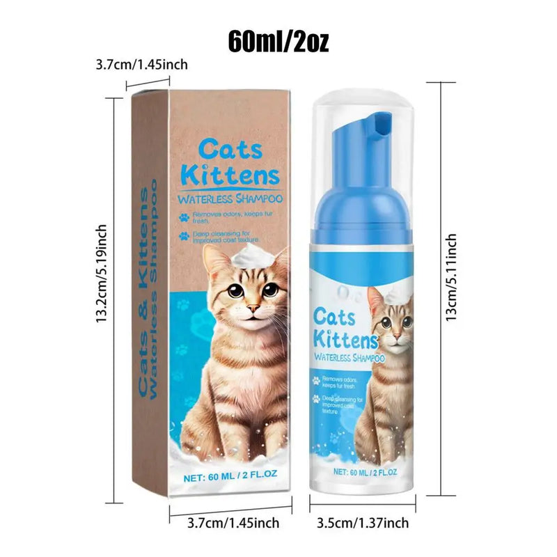 MiauVelvet – Espuma a Seco para Gatos Nobres