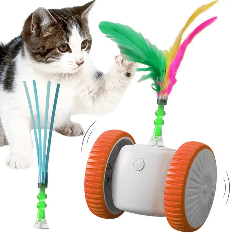Automatic Cat Toy Indoor Playmate Automatic Moving Toy Cat Exercise Toy Intelligent Interactive Kitten Toys For Mental
