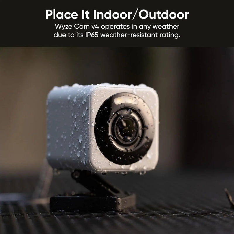 Wyze Cam v4, 2K Wi-Fi Smart Home Security Camera