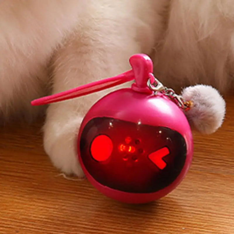Indoor Cat Play Ball Automatic Moving Rolling Ball For Indoor Cats Rechargeable Touch Activated Rolling Ball Kitten Toys For