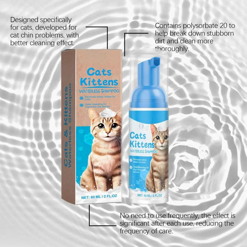 MiauVelvet – Espuma a Seco para Gatos Nobres