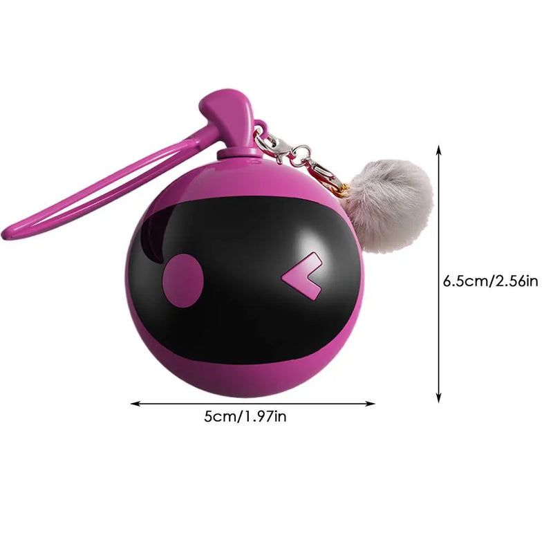 Indoor Cat Play Ball Automatic Moving Rolling Ball For Indoor Cats Rechargeable Touch Activated Rolling Ball Kitten Toys For