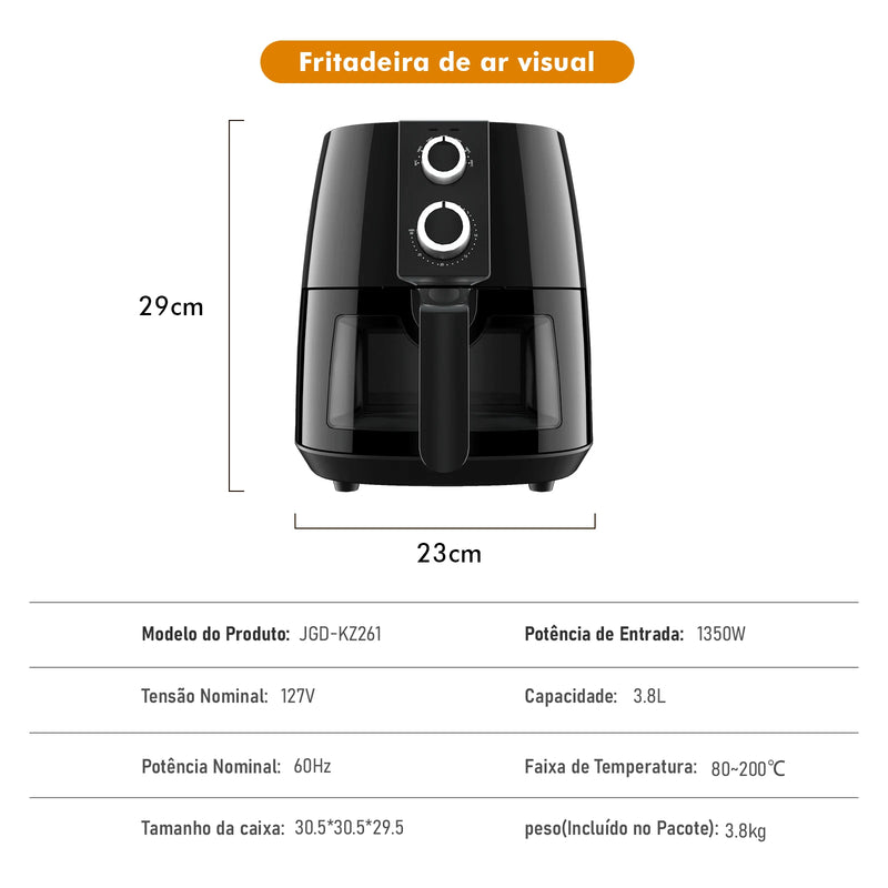 Airfryer‎ 1500 Wats 220V~127V